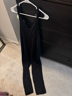 BCBGeneration Black V-Neck Jumpsuit